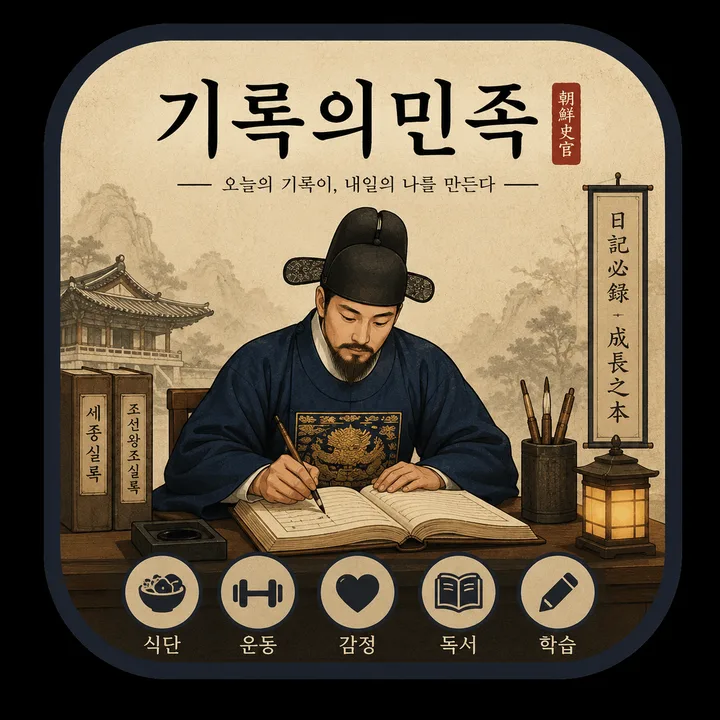 기록의민족 — 오늘의 기록이, 내일의 나를 만든다